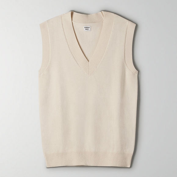 Sunday Best Sweaters - Aritzia Sunday Best Winston Sweater Vest